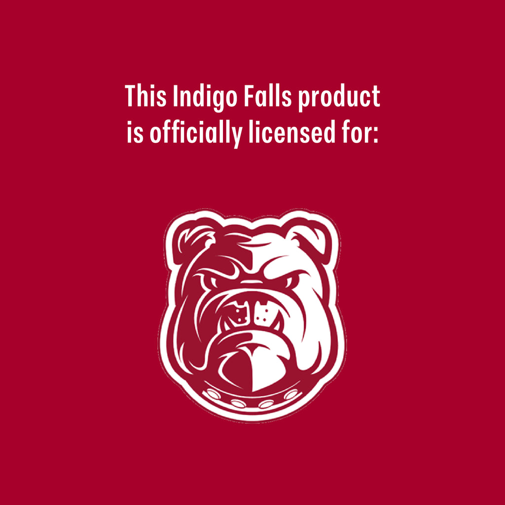 Set of 2 Alabama A&M Bulldogs 14oz BHM Rocks Glasses