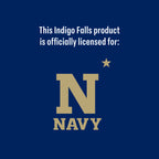40oz Naval Academy Midshipmen Laser Etch Rocky Tumbler with Handle