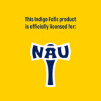 Northern Arizona Lumberjacks Set of 2 College Vault Tan Retro 14oz Rocks Glasses