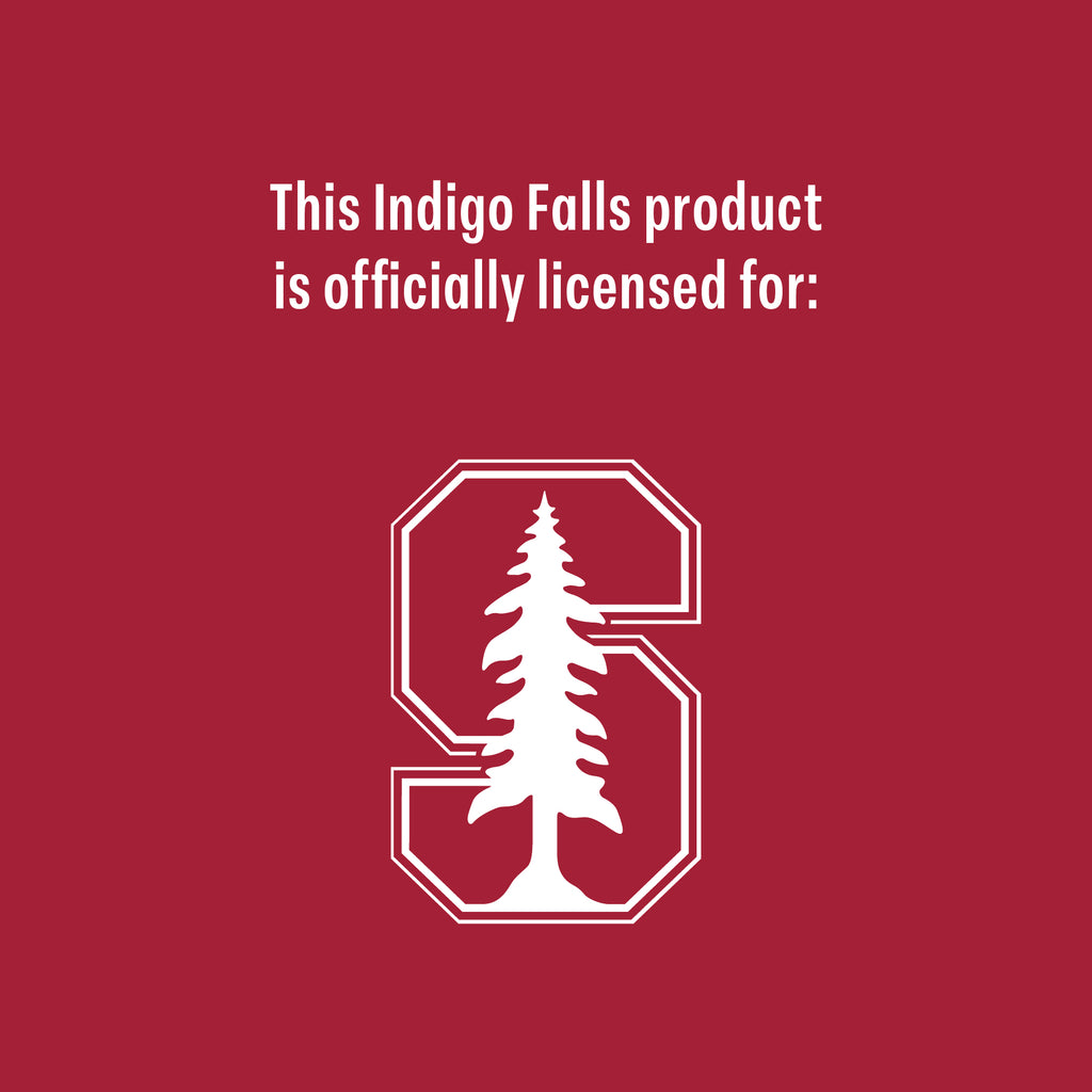 Stanford Cardinal Matted Campus Line Wall Art 11" x 14"