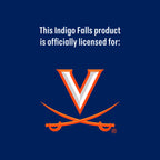 48oz Virginia Cavaliers Gold Anodized White Tumbler