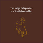 Set of 2 Wyoming Cowboys 16oz Ring Pints