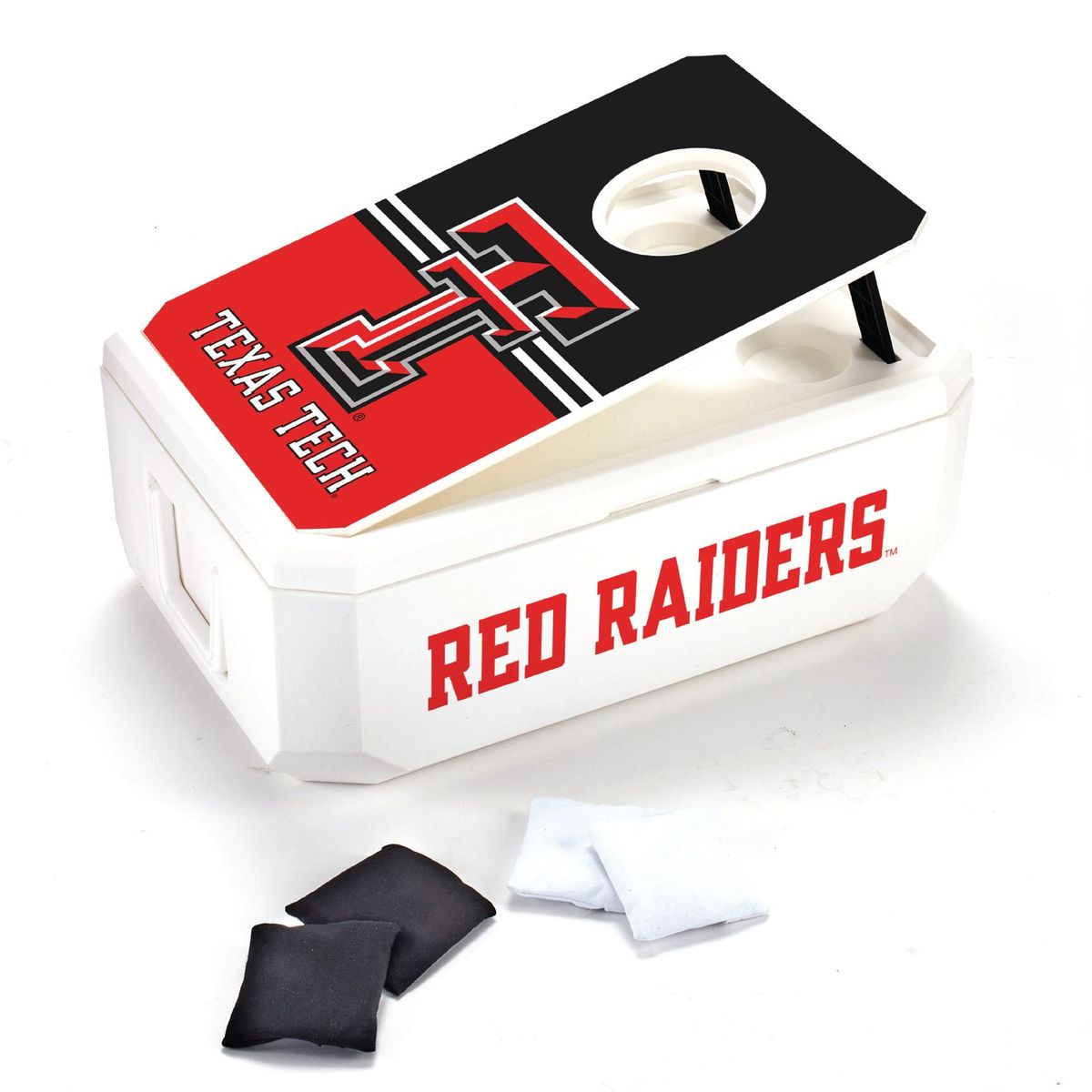 37QT TEXAS TECH CORNHOLE COOLER