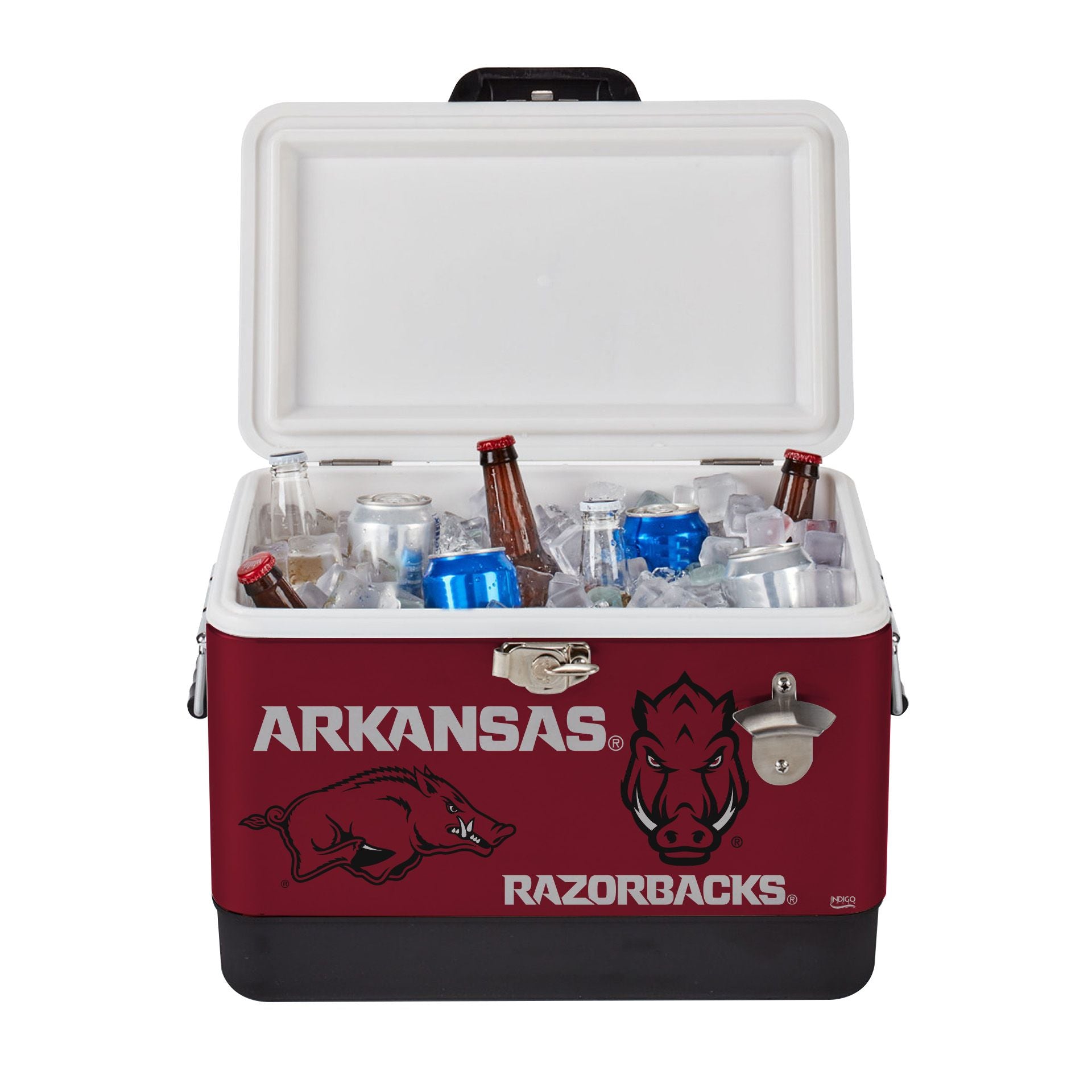 26qt Arkansas Razorbacks Medley Steel Cooler