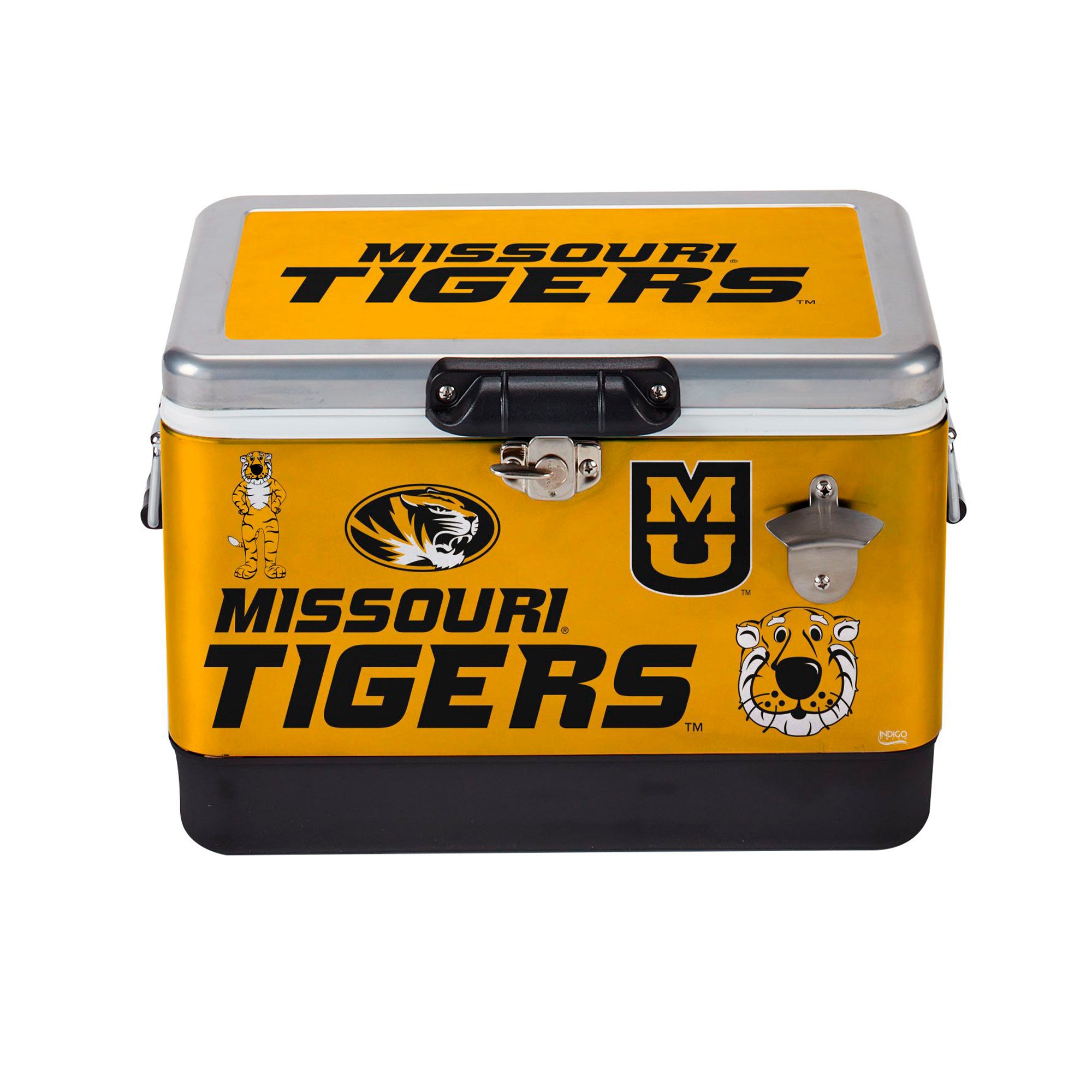 26qt Missouri Tigers Medley Steel Cooler