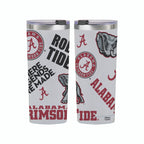 One tumbler (front and back) shown in the image. 