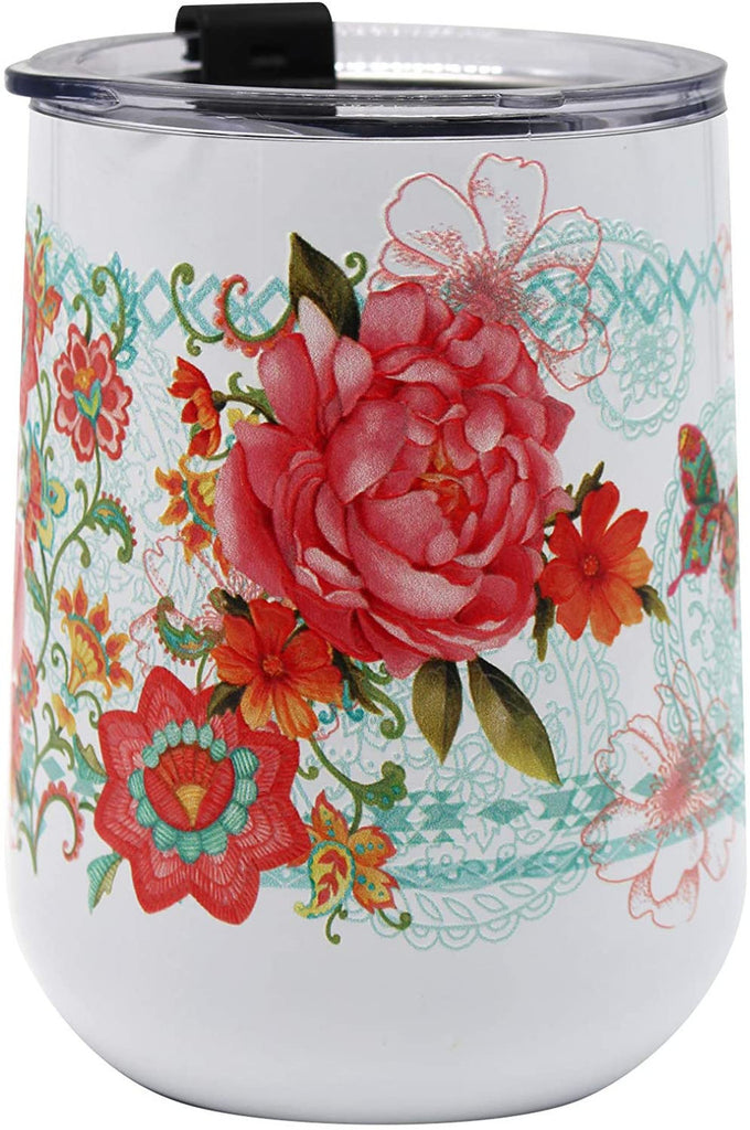 Boho Chic 18oz Wine Tumbler (side 2)